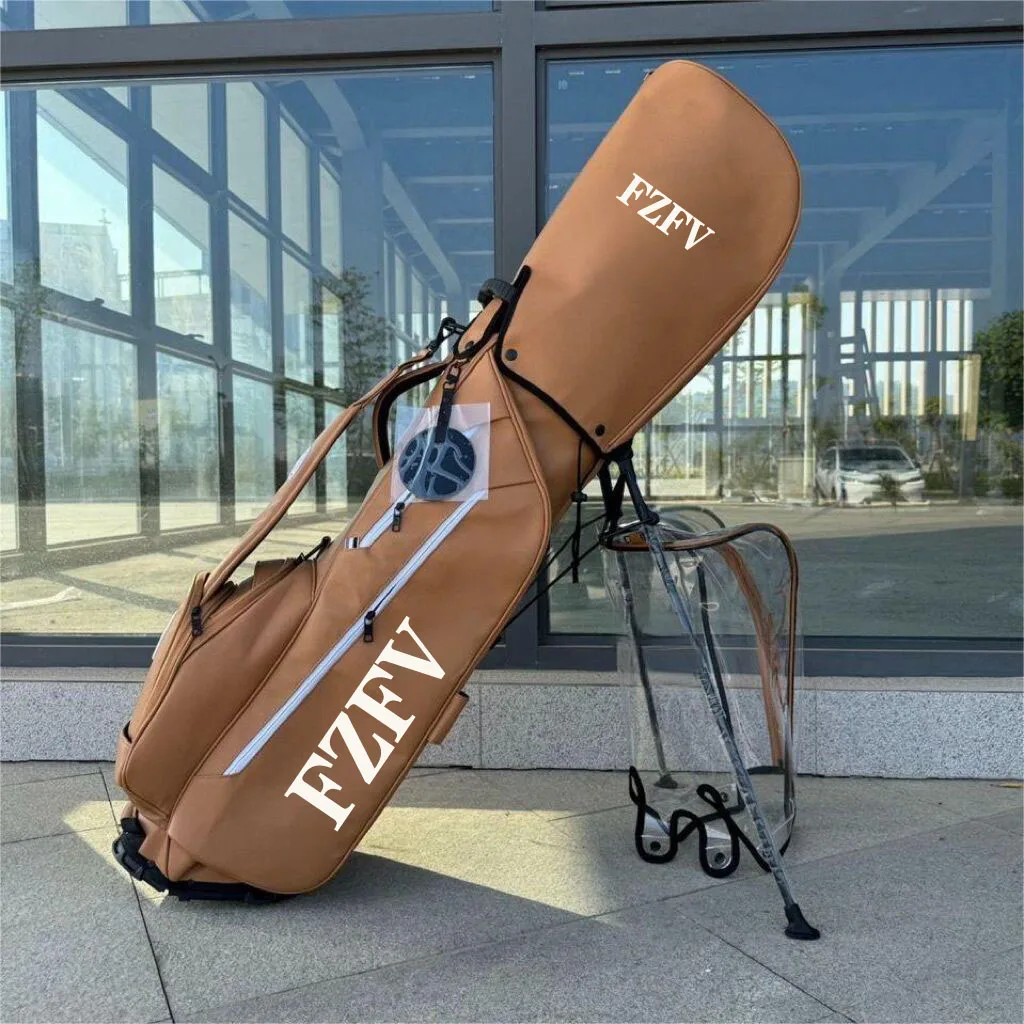 2025 Korean Golf Bag Pu Waterproof Fashion Men's And Women's Brand Golf Club Bag