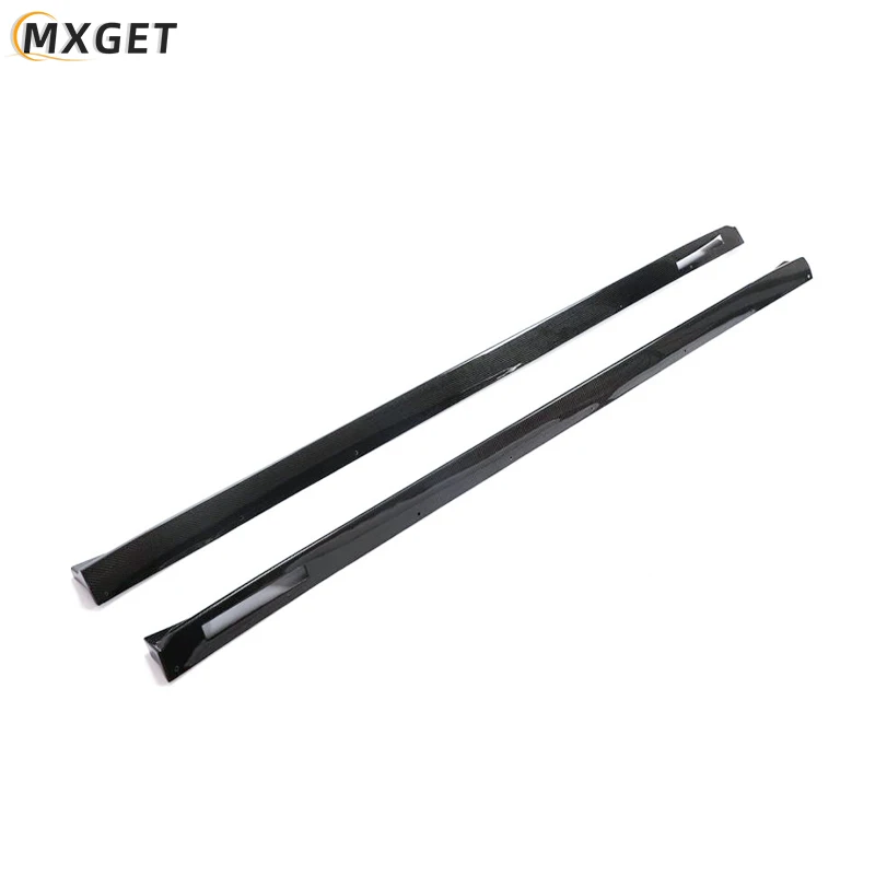 رائجة البيع ألياف الكربون الحقيقية الجانب تنورة تمديد الشفاه المفسد ل X3M F97 X4M F98 2019 - 2021 #4