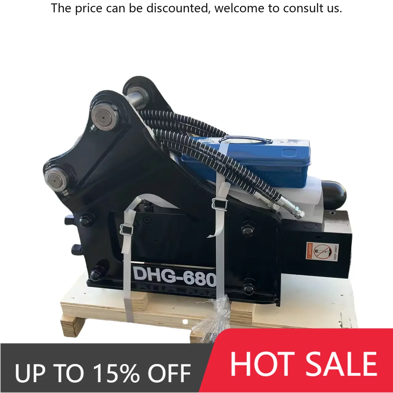 

Factory Price SB40, 5-6 Ton Hydraulic Breaker Side Type Breaker Triangular Rock Hammer For Excavator