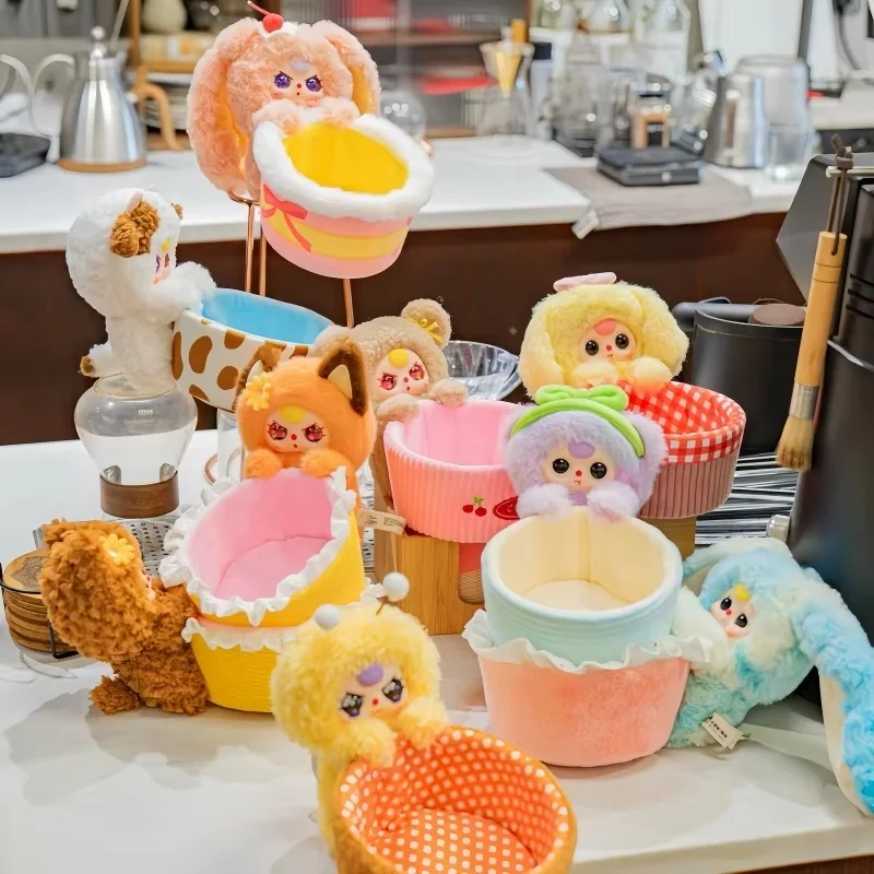 Kotak Misteri Vinyl Koleksi Boneka Lucu Genuine Baby Three Storage Basket Line Fashion Blind Box - Mainan Hadiah Ulang Tahun Untuk Anak Perempuan