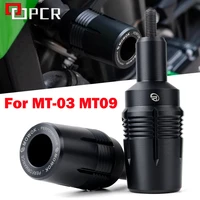 Para Yamaha MT-03 MT03 MT-09 MT09 2014-2023 2024 accesorios de motocicleta deslizadores de marco protección contra caídas protectores contra choques