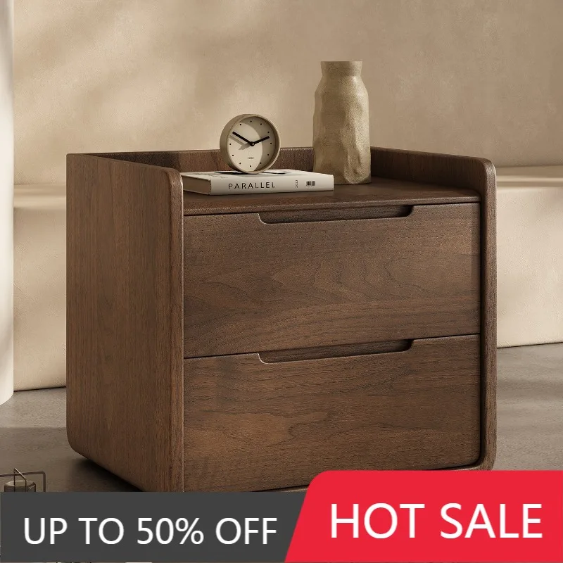 Modern Aesthetic Nightstand Luxury Nordic Storage Trendy Vintage Nightstand Display Table De Chevet Bedroom Furniture