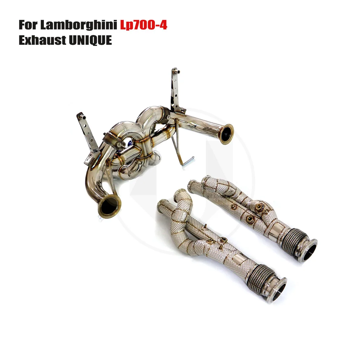 

UNIQUE Designs Lamborghini Lp700 V12 6.5L ss304 stainless steel sports Valved Exhaust System