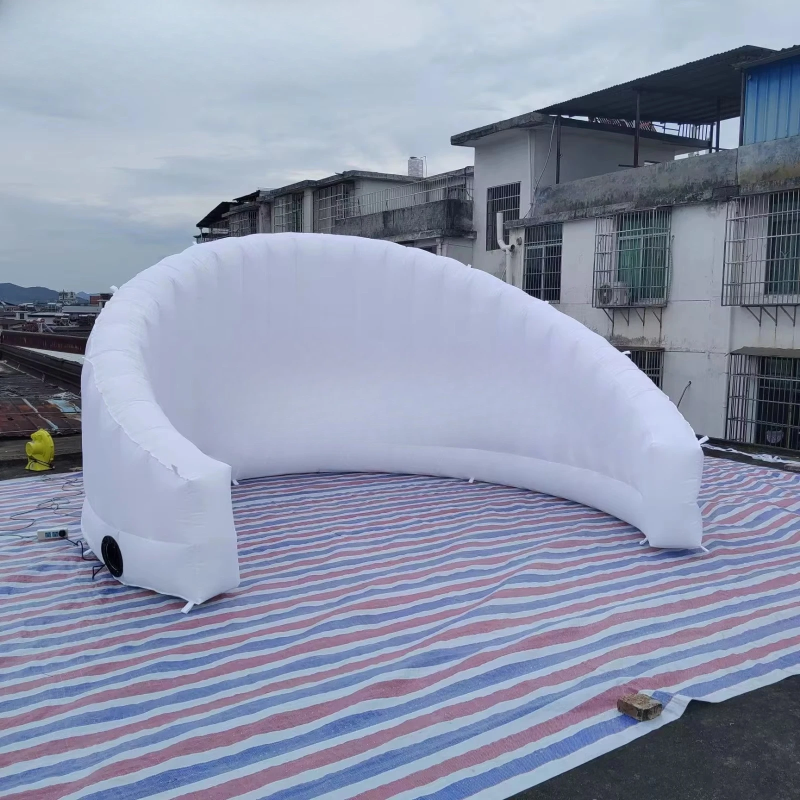 Hot Sale Glamorous Light Emitting Diode Inflatable Photo Wall for Conference and Party Event Decoration