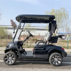 The World’s First Model In 2024 Lithium Battery Powered 72V Electric Car Street Legal Golf Cart  Design  Upholstered Seat