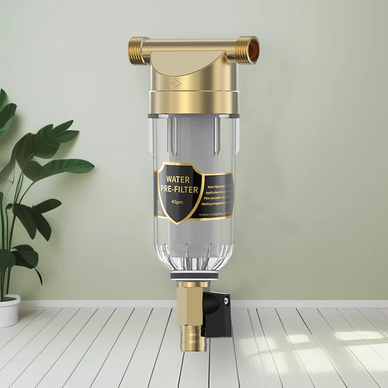 Bronze water purifier, pre-filter, copper pre-filter, a household water treatment device used to remove rust and sediment.