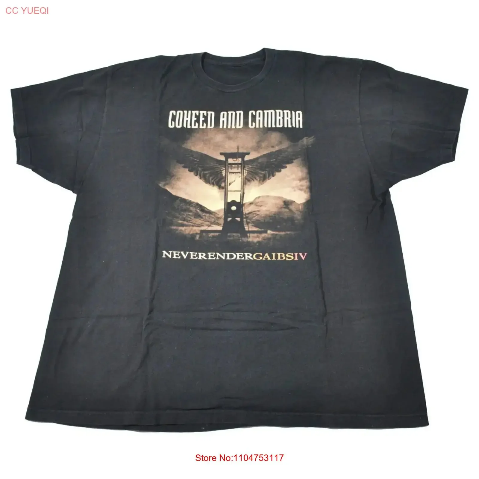 Camiseta Coheed And Cambria Band para fanáticos, de algodón negro, todas las tallas, BT328, estilo vintage, lavada, cómoda, ropa de diseñador de estilo urbano