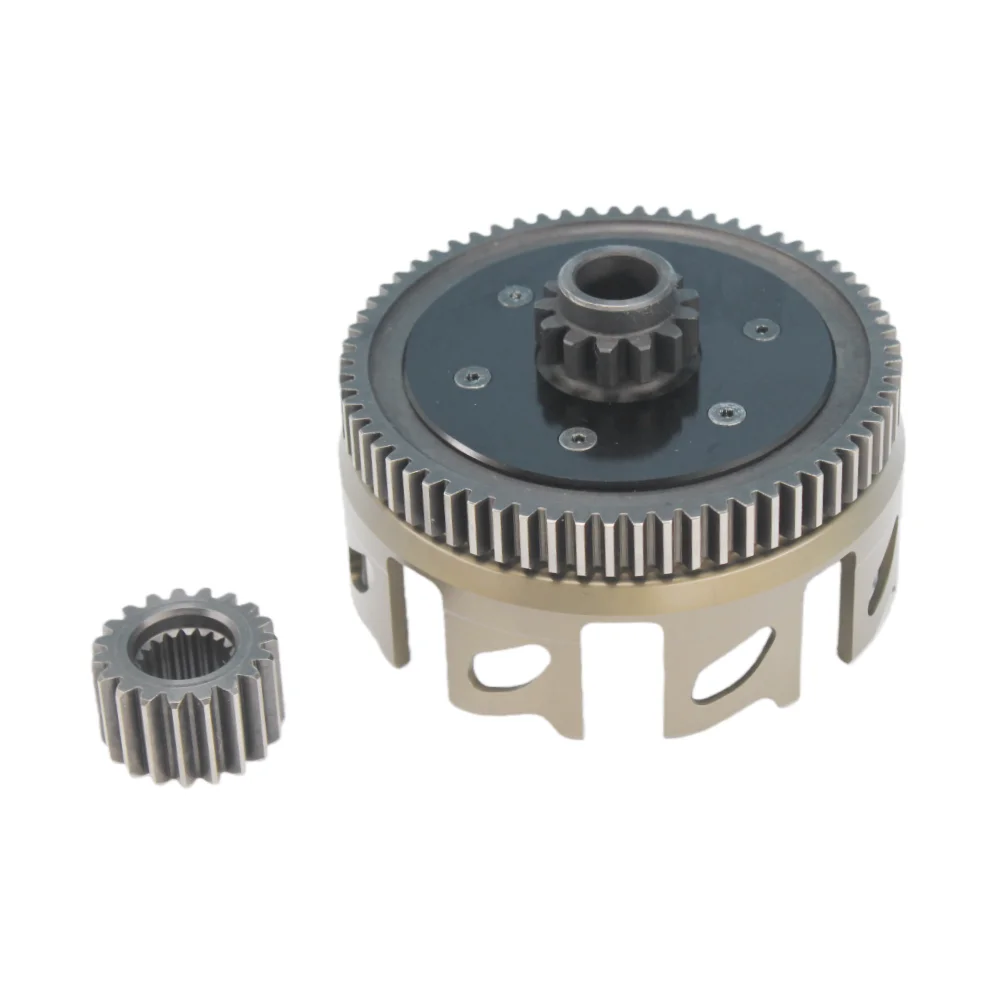 

Motorcycle Engine Parts Racing Parts Upgrade Parts Hard Anodized CNC Alloy Clutch Basket with Reduction Gear Kit