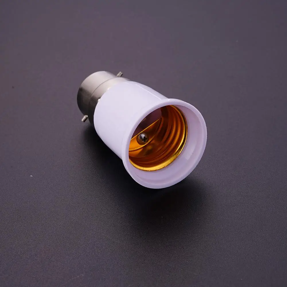 B22 To E27 Converter Socket Fireproof Material Lamp Holder Converter Socket Light Bulb Base Type Adapter