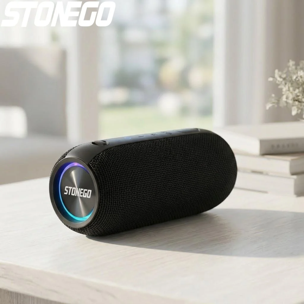 

Punk Style Dual Speakers Transparent Mechanical Wireless Bluetooth TWS Bass Diaphragm Sound
