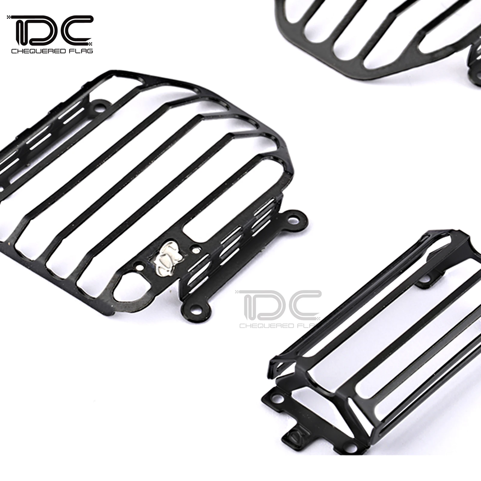 Metal Light Cover Kit 1/10 for Defender D90 D110 Front Rear Protect Lamp Grille Scale RC Crawler Car Upgrade