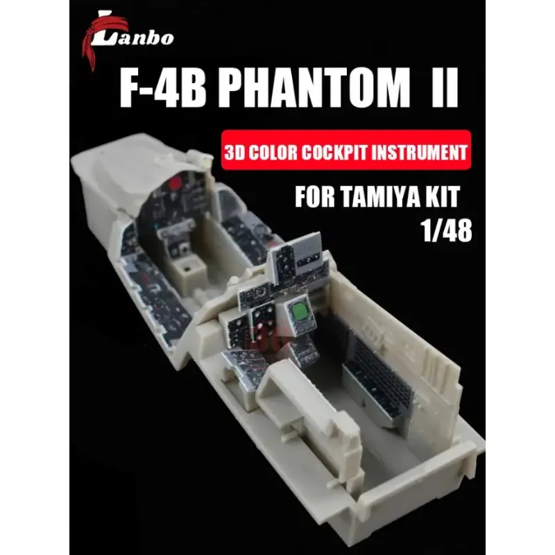 Пластиковая модель игрушечного орнамента 3D цветной инструмент для кабины Lanbo LA-48145 F-4B Phantom II для Tamiya 1/48 в наличии