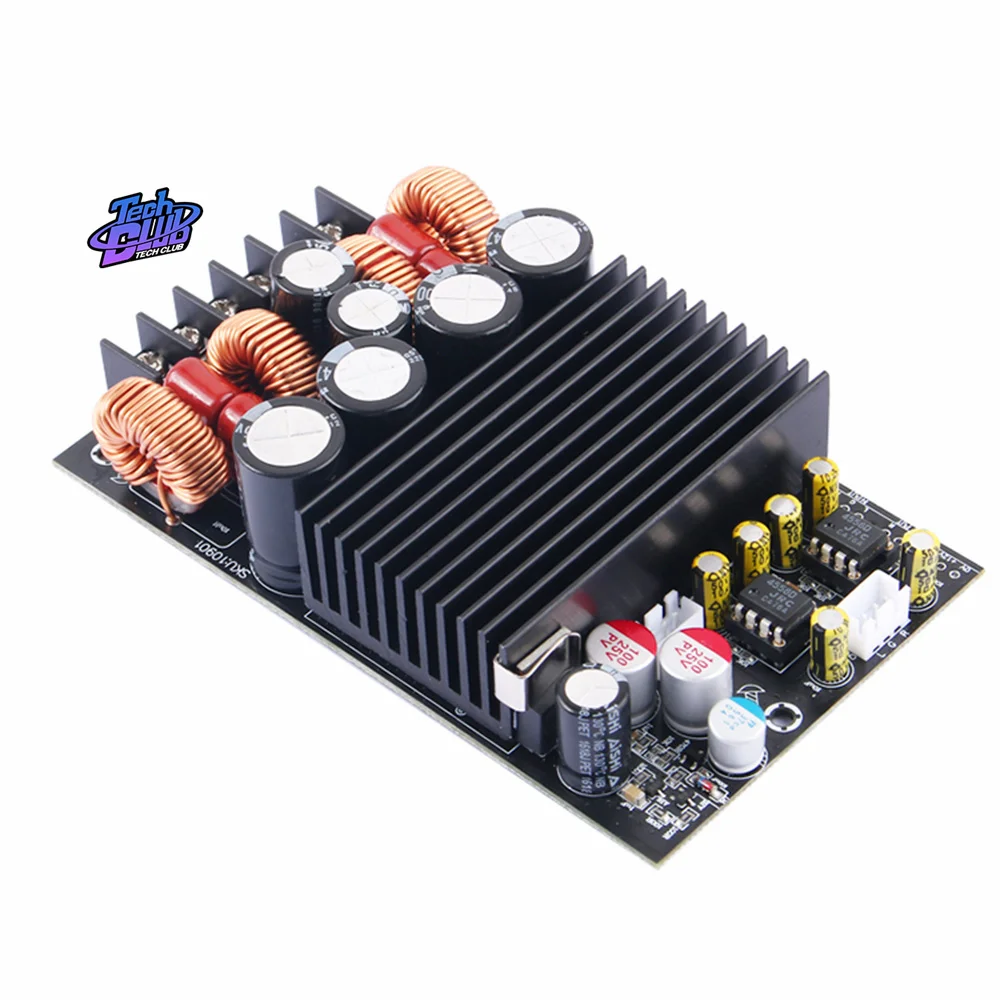 DC 48V TPA3255 HIFI Stereo 300W*2 Class D Amplifier Digital 2.0 Channel 600W Audio Power Amplifier Board