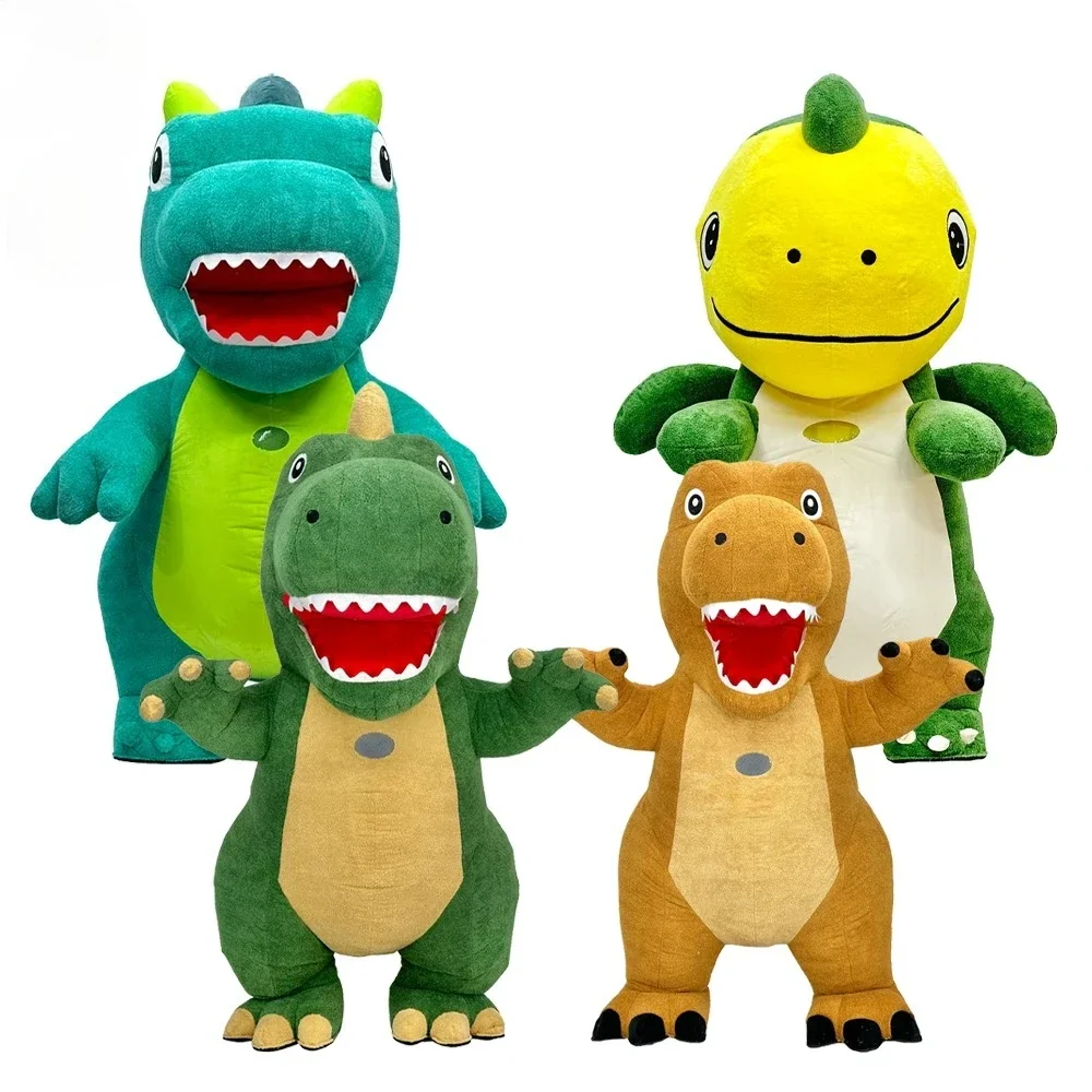 

Inflatable Cartoon Dinosaur Series Costumes Cosplay Mascots Adult Characters Halloween Carnival Party Costumes No Battery