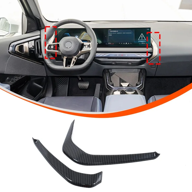 

ABS Carbon Fiber Center console trim for 2025+ BMW X3 G45 Car Interior Accessories