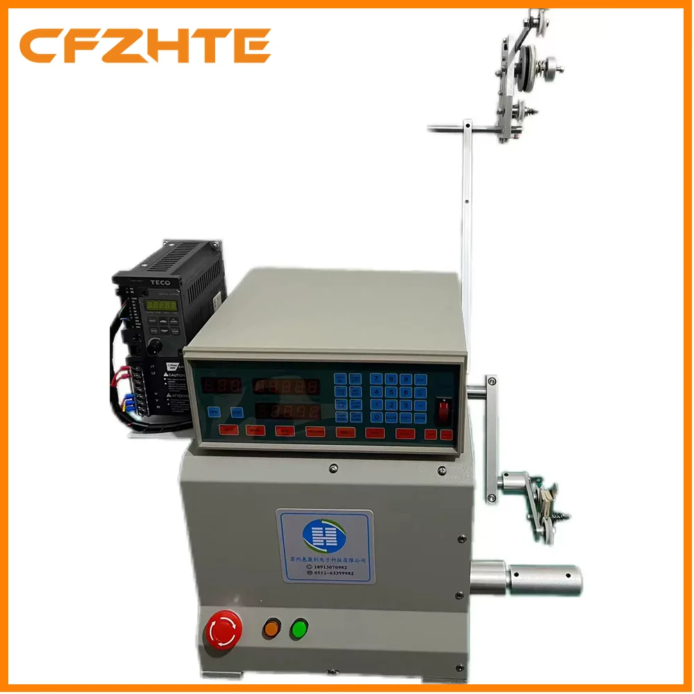 Customized Flat Copper Wire Winding Machine, Motor Coil Winding Machine, Solenoid Valve