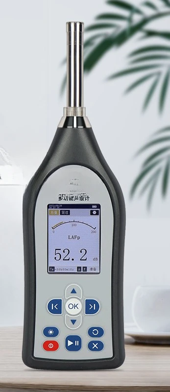 Series Total Integrating Sound Level Meter, Precision Impulse Noise Meter Noise Detection Recording