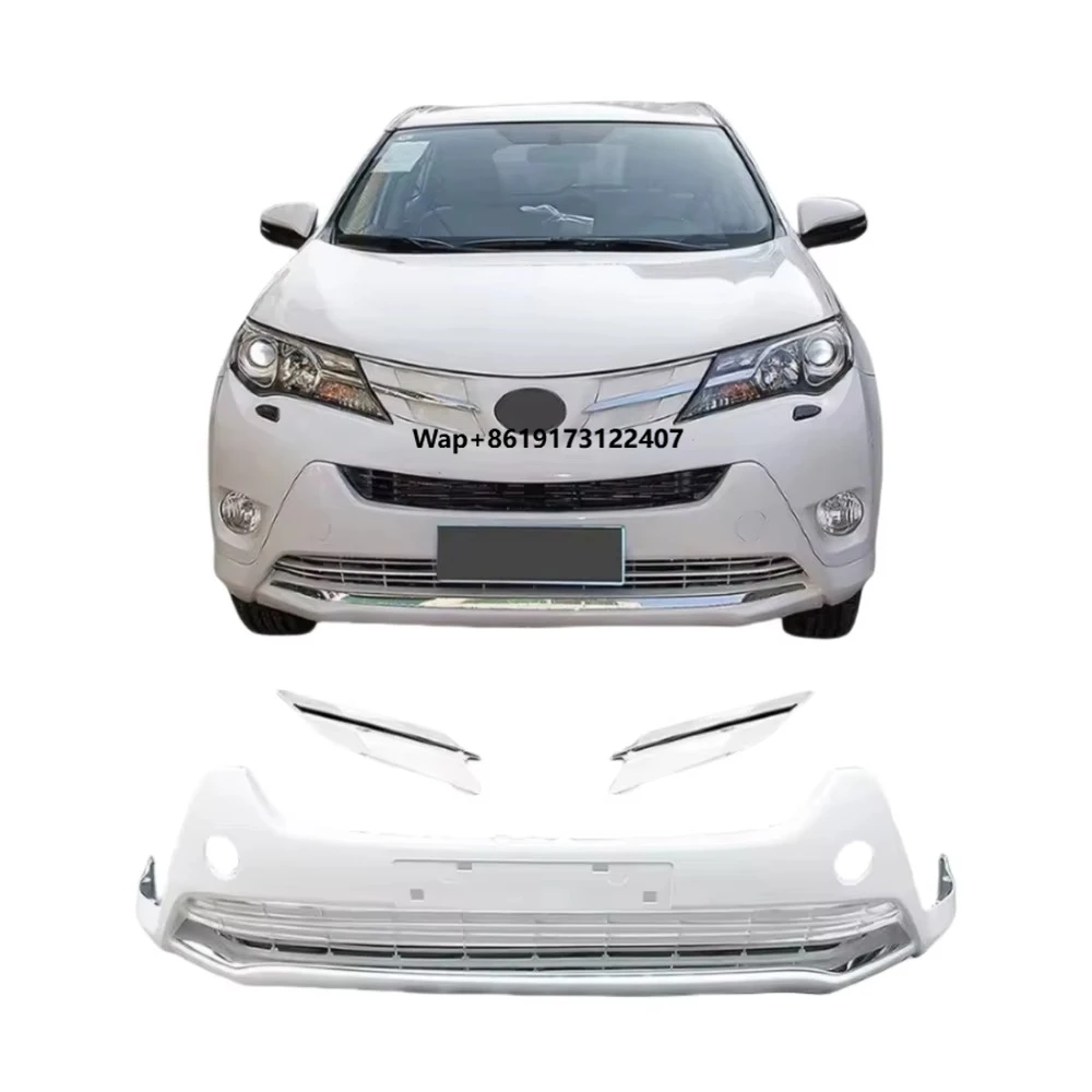 

Car Body Kits Conversion Facelift Front Lip Side Skirt for 2013-2015 RAV4 Auto Accessories