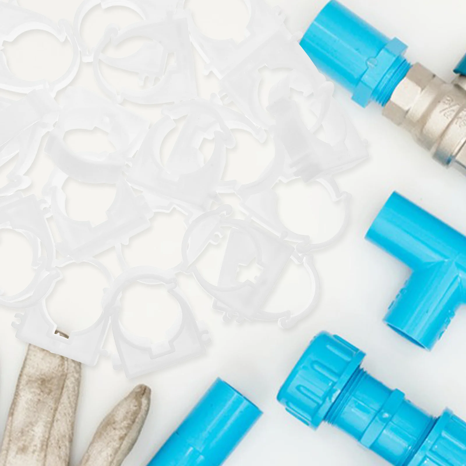 

20Pcs Pipe Clamp Accessories Mini Fuel Line Hose Clamps High Quality Automotive Fuel Injection Hose Fasteners Clips