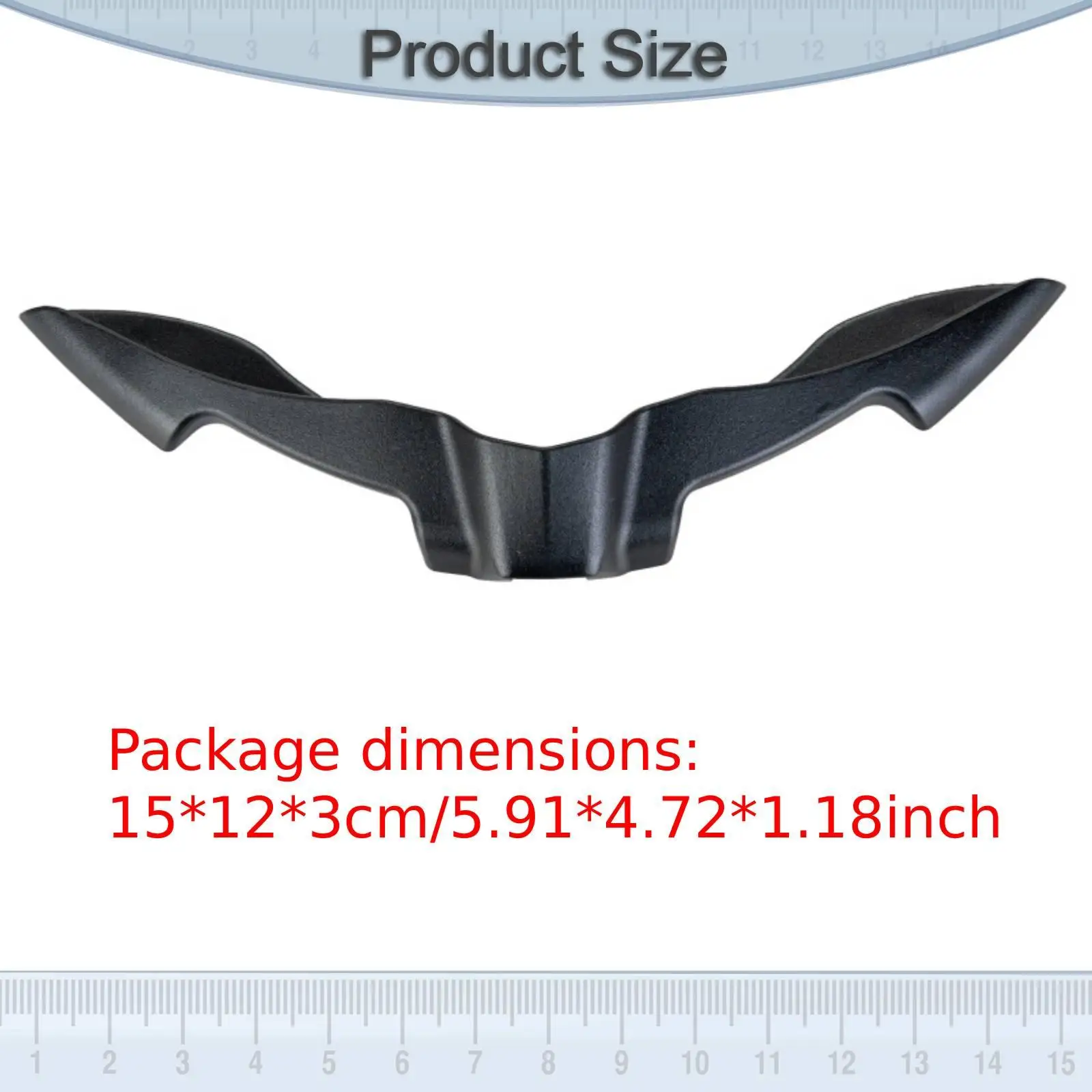 Aerodynamic Wing Cover Aerodynamic Winglet Repair Supplies Spare Part Attachment Replacement Downforce Spoiler for 2