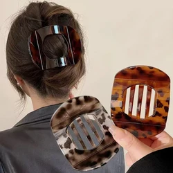 Fashion Women Large Duckbill Hair Clips for Girls Plastic Hairgrips Hairpin Top Clip Disk Headdress Hair Accessories