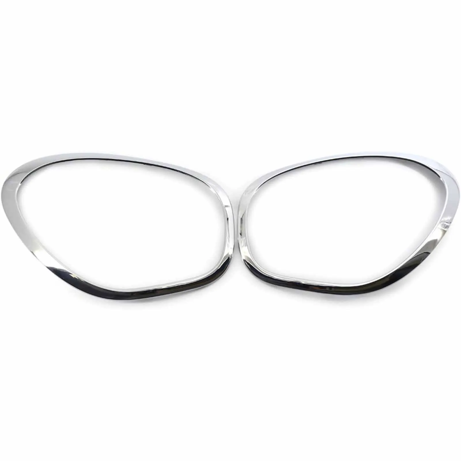 

Левая и правая хромированные накладки на фары (кольца, ободки) 51139801573 51139801574 для MINI Cooper R60 Countryman S ALL4 2011-2016