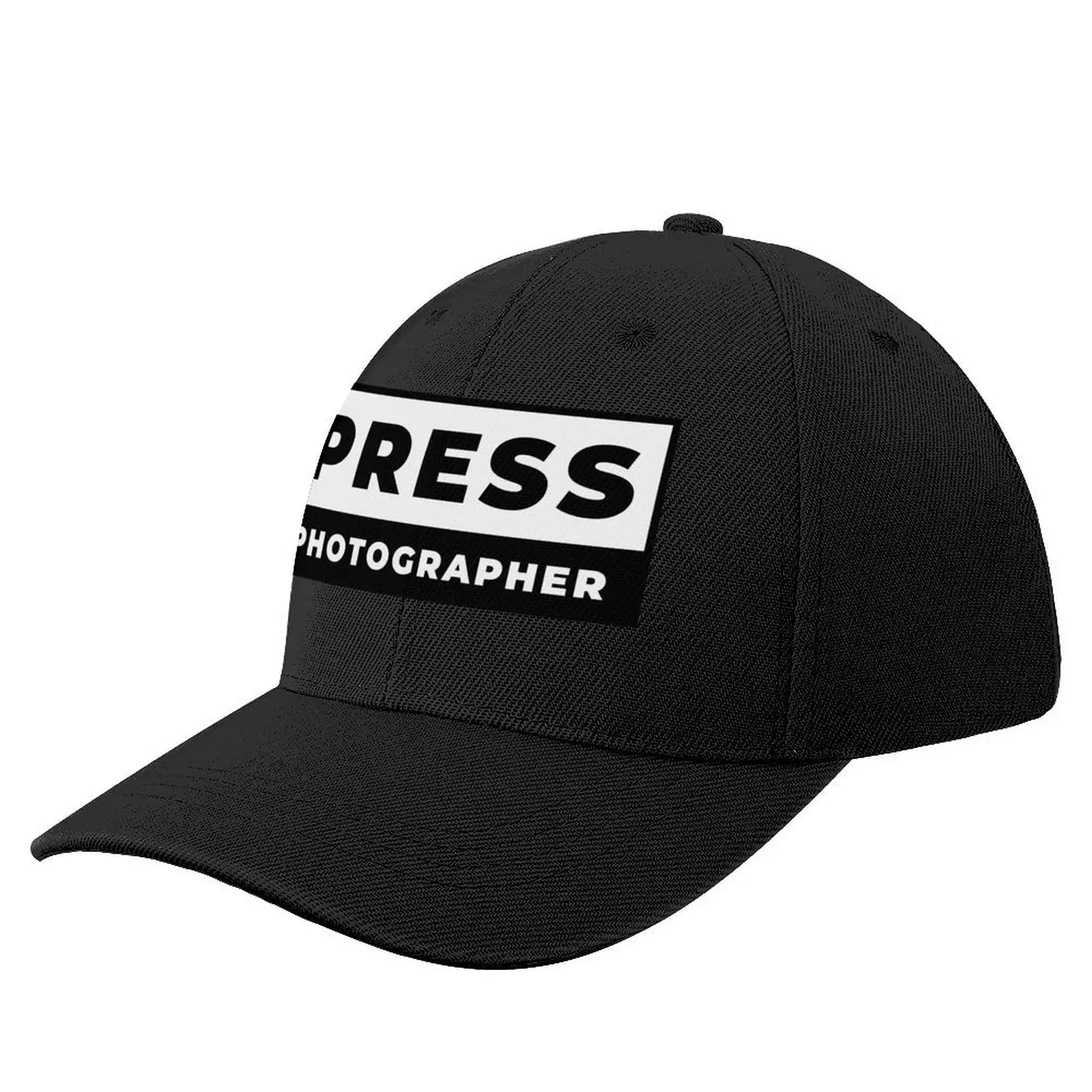 Press Photographer ID Baseball Cap Uv Protection Solar Hat Streetwear Hats For Men Women's