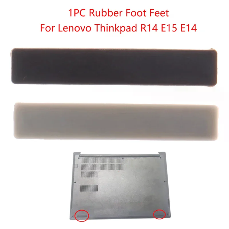 1Pcs Laptop Rubber Foot Feet Bottom Base Cover Replacement For Thinkpad R14 E15 E14 Supplies