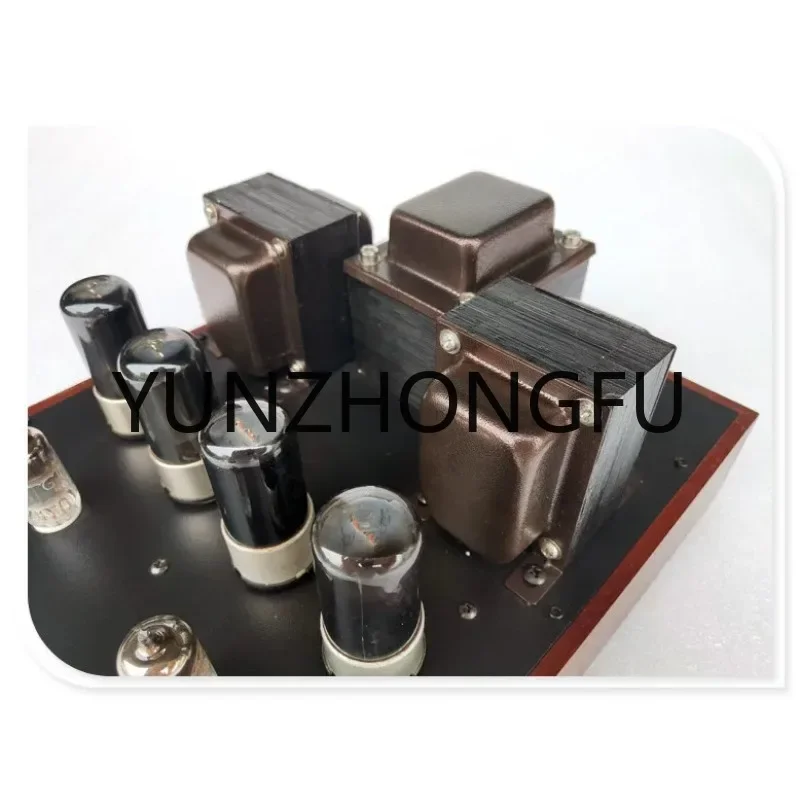 6V6 6P6P 10W * 2 push-pull circuit tube amplifier tube amplifier 12AX7 push, frequency response range , 20HZ-20KHZ