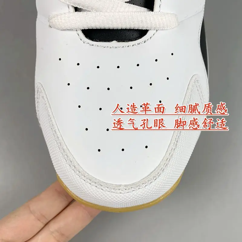 Chaussures de badminton légères et respirantes pour hommes, chaussures de tennis de table, chaussures de sport confortables, non ald, absorbant les chocs