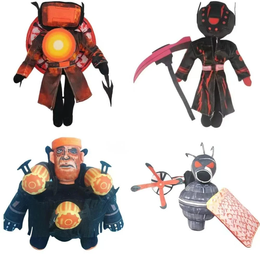 Skibidi Toilet Plush Toy Titans Speakerman TV Man Woman Plush G