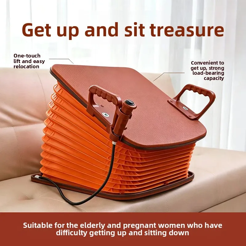 Electric Lift Seat Cushion Automatic Rise Standing Aid for Elderly Pregnant Chair Sofa Riser