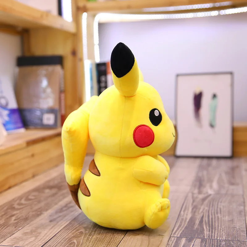 Pluszak Pokemon Pikachu, pluszowa zabawka anime, pluszowa lalka z kreskówki, zabawki dla dziewczynki, kawaii dekoracja pokoju, prezent urodzinowy dla dziecka