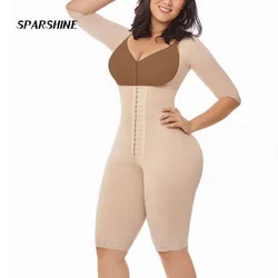 Post-Surgical Long One-Piece Cotton Girdle Postoperative recovery and improvement of body posture postpartum bodysuit