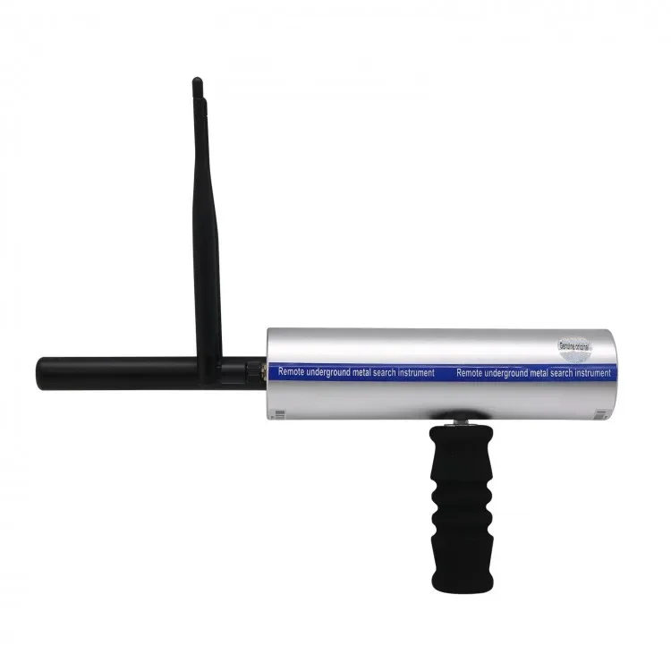 zz فضي طويل المدى للكشف عن المعادن الذهبية AKS تحت الأرض مع 2 هوائيات حقيبة حمل من الألومنيوم #6