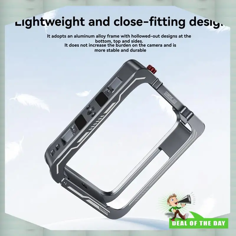 24-Hour Delivery STARTRC For DJI OSMO360 Metal  Cage Quick Release Protective Frame Action Camera Riding Accessories Prote