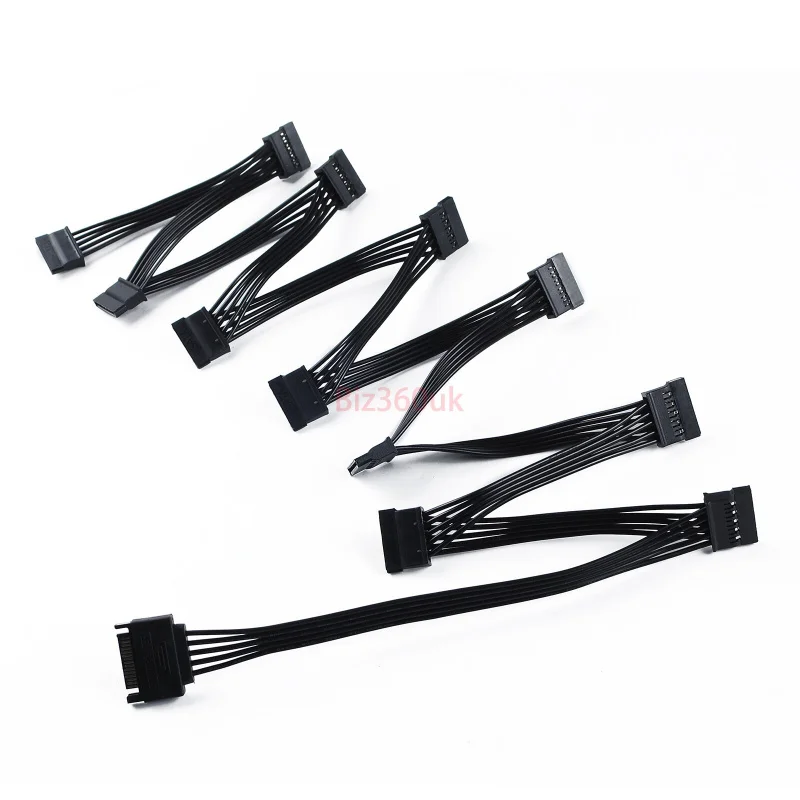 

Кабель-разветвитель питания Z 15Pin (1 штекер на 12x SATA) с разъемами SATA