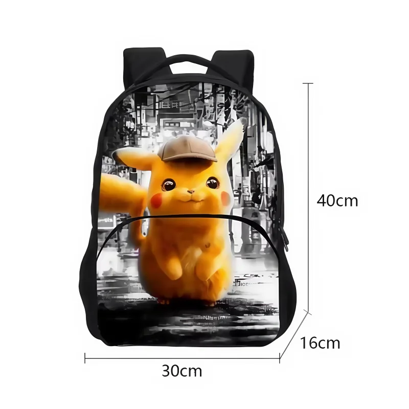 Miniso Harry Potter Backpack Magic Academy Printed Schoolbag Large Capacity Waterproof Student Computer Book Storage Bag Gifts