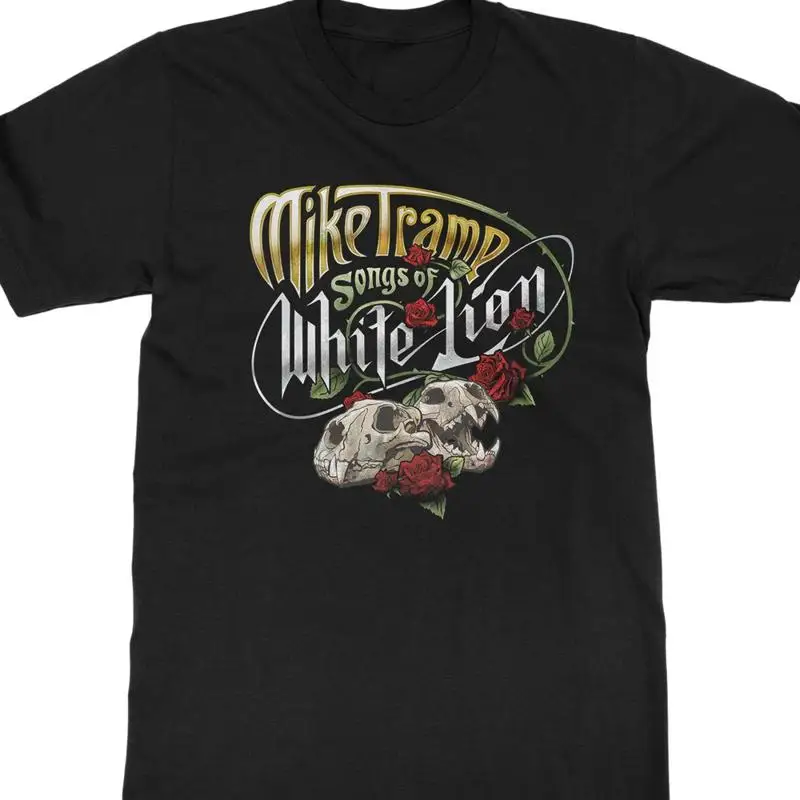 Vtg Mike Tramp Song Of White Lion Band T Shirt All Sizes Black Xz309