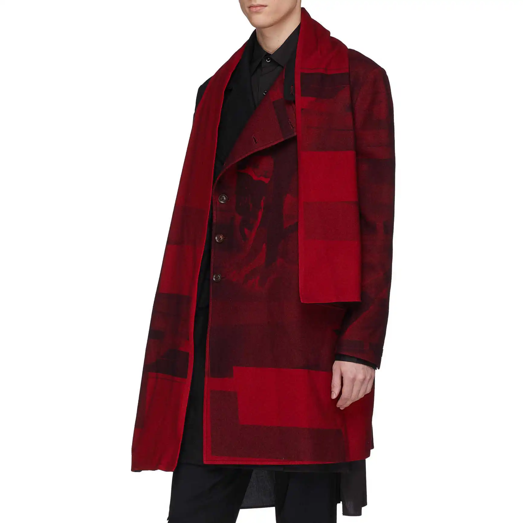 

YOJI OOAK ПРИНТЕР RED COAT Принтер Yoji Ooak красное пальто