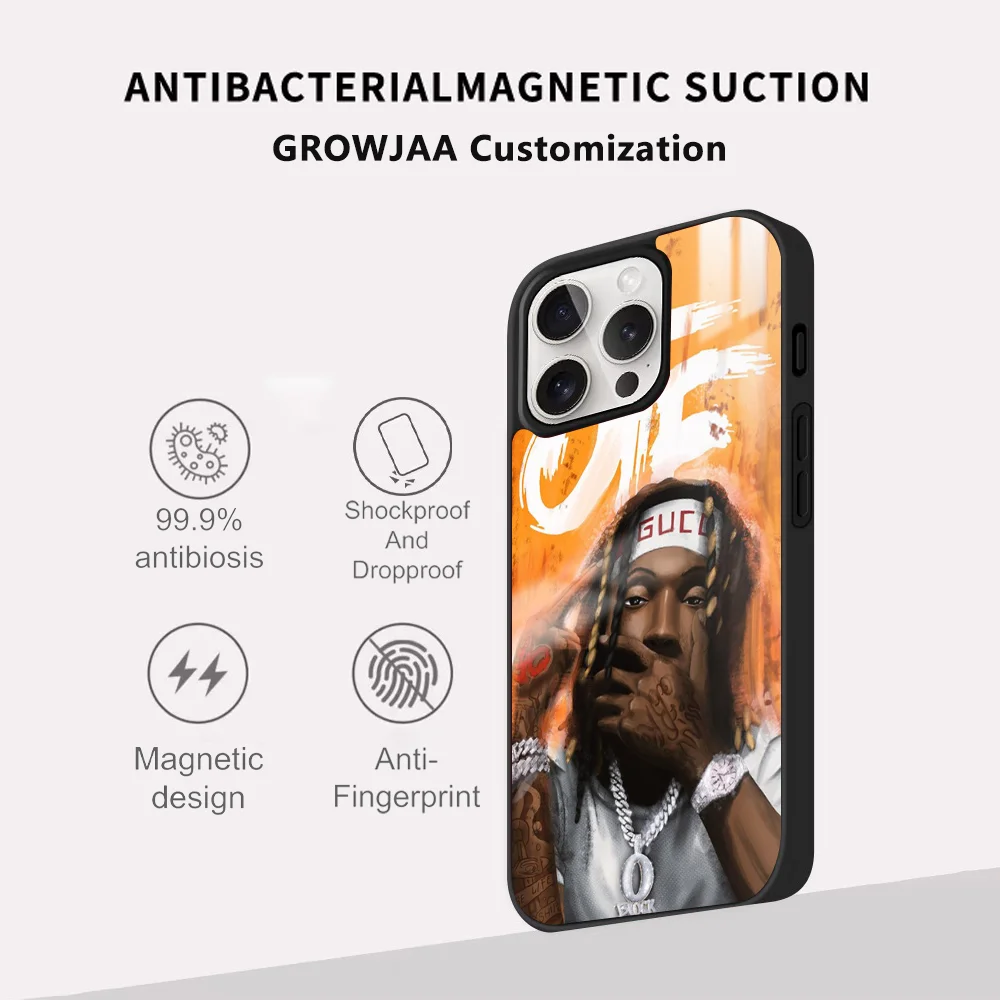 K-king von capa de telefone para iphone 15 14 13 12 11 pro max plus mini espelho capa magnética magsafe caso de carregamento sem fio