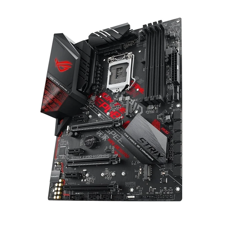 ROG STRIX Z390-H GAMING carte mère Utilisé Original LGA 1151 LIncome 1151 DDR4 64 Go M.2 NVcloser USB3.0 SATA3 Carte mère de bureau