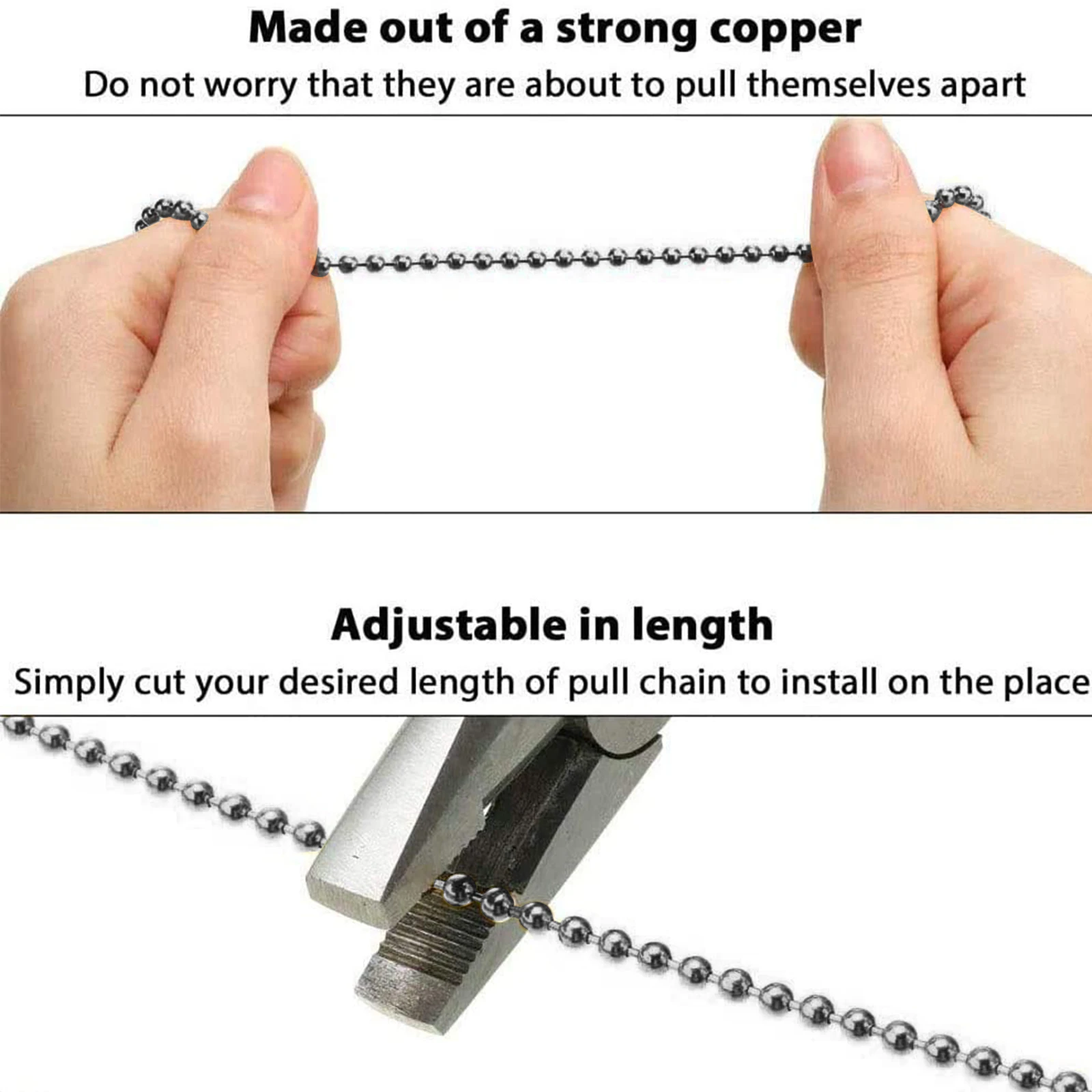 

3Pcs Ceiling Fan Pull Chain Wooden Lamp Ornament Premium Fan Pulling Switch Chain for Chandelier Light Decor Accessory