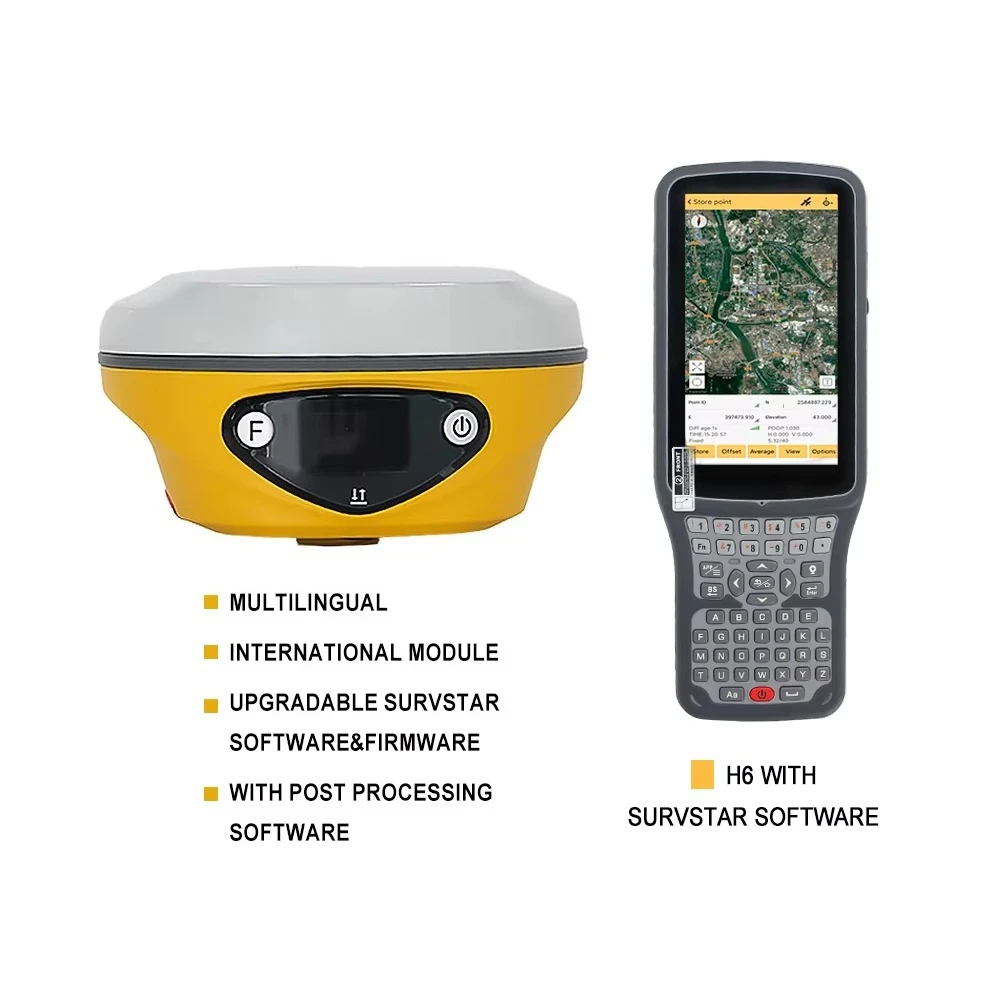 

Rtk Gnss Receiver International Module Differential Gps Laser Gnss Rtk with Upgradable SurvStar Software&Firmware