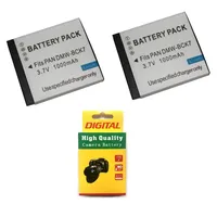 1000mAh DMW-BCK7 DMW-BCK7E NCA-YN101G Camera Battery for Panasonic Lumix DMC FH2 FH24 FH25 FH27 FH4 FH5 FH6 FH8 FP5 FP7