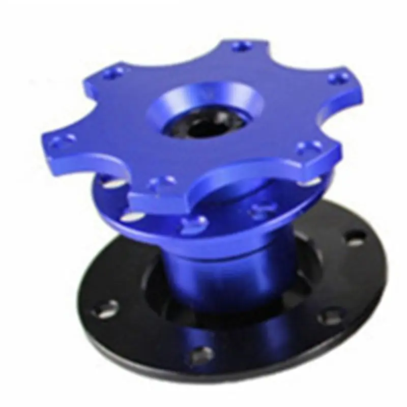 

AEA7-For 6-Hole Steering Wheel Hub Steering Wheel Heightening Adapter Universal Steering Wheel Quick Release Bracket