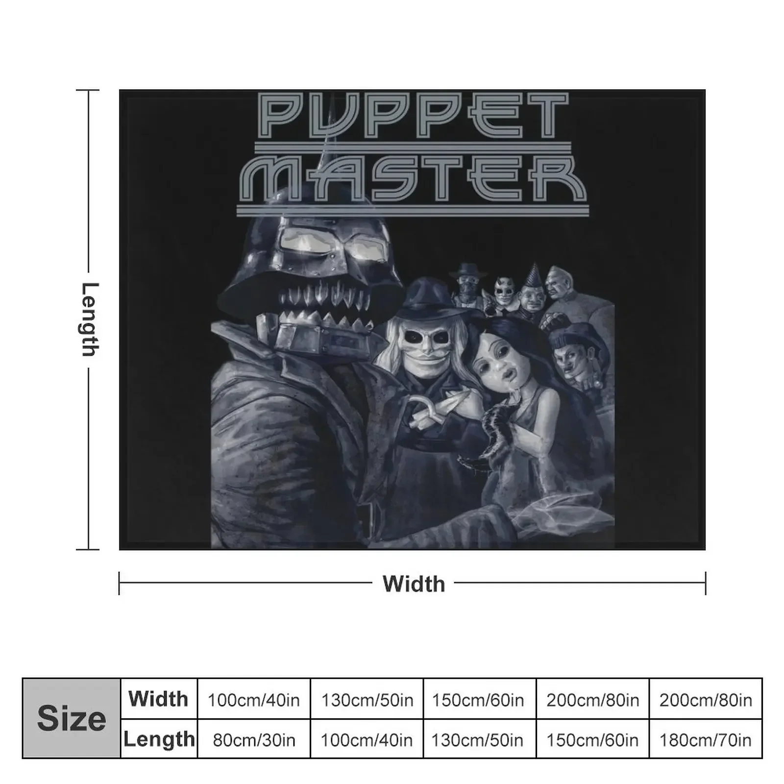 Puppet Master Throw Blanket Heavy Cute Plaid Blankets