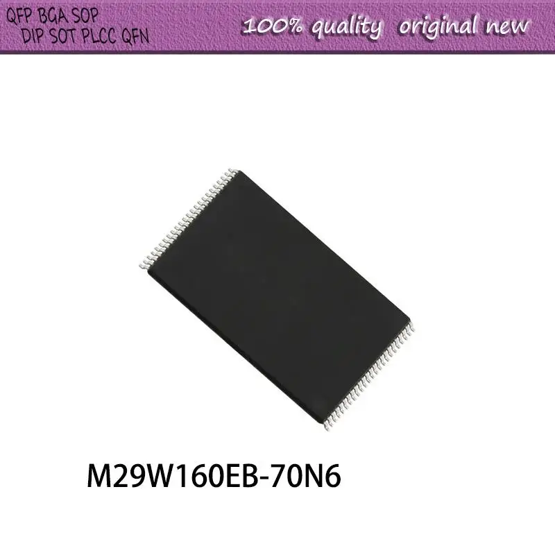 M29W160EB-70N6 M29W160EB M29W160 M29W160EB70N6 TSOP-48, 로트당 10 개, 신제품