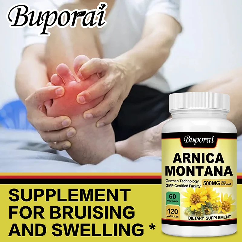 Arnica Montana - Relieves Bruising and Swelling, Reduces Pain