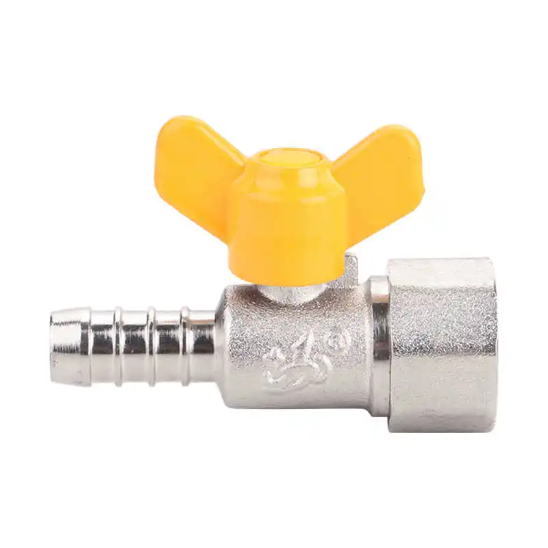 

Valve 1/2IN Copper Natural Gas Ball Valve Domestic Gas Gas Valve Pagoda Head Socket Inside and Outside Wire Live with Seat Valve